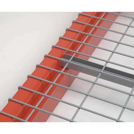 Nashville Wire Pallet Rack Decking, Steel Wire, 46 in W, 42 in D, Gray, Powder Coated Finish, Gauge: 5 D4246BB3A1