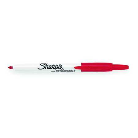 Sharpie Red Permanent Marker, Fine Tip, 12 PK 32702