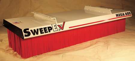 SWEEPEX Mega Series Broom, 60 In W, 11 In H SMB-600
