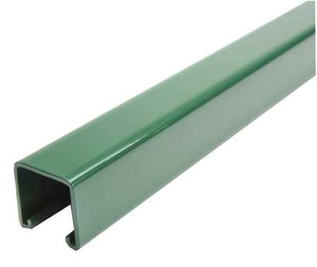 ZORO SELECT Strut Channel, Solid, Green Painted Steel FS-200 GR 18.00