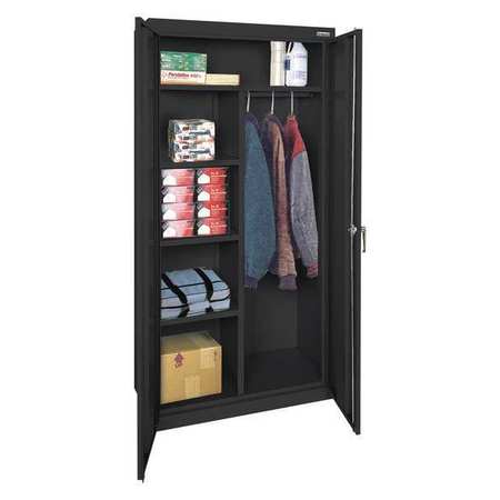 SANDUSKY LEE 22/24 ga. ga. Steel Storage Cabinet, 36 in W, 72 in H, Stationary CAC1362472-09