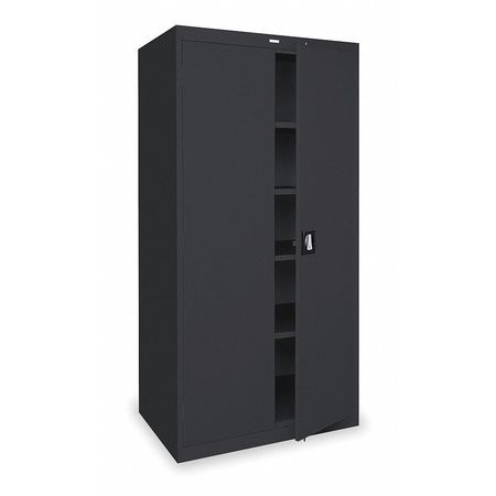 Sandusky Lee 20/22 ga. ga. Steel Storage Cabinet, 36 in W, 72 in H, Stationary EA4R361872-09