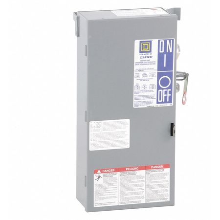 SQUARE D Busway, 100A, 600V AC, PQ, H, K, R, 3 Phase, 3 Wire With Ground PQ3610G