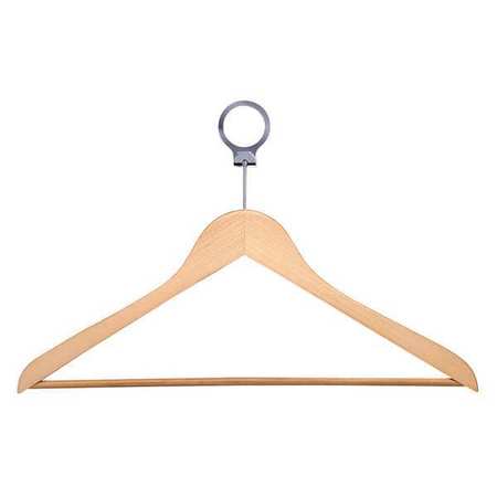 Honey-Can-Do Security Hangers, Maple, PK24 HNG-01733