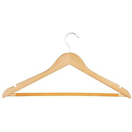 Honey-Can-Do Wood Suit Hanger, Maple, PK24 HNG-01334