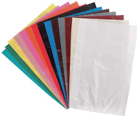 Zoro Select Merchandise Bags, 6-1/4 In. W, PK1000 5DTX0