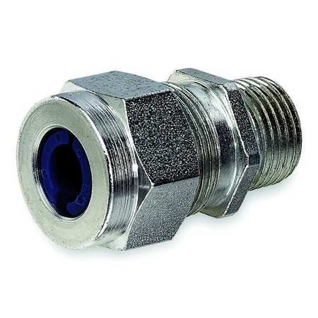 HUBBELL WIRING DEVICE-KELLEMS Liquid Tight Connector, 1-1/2 in, Straight SHC1057ZP