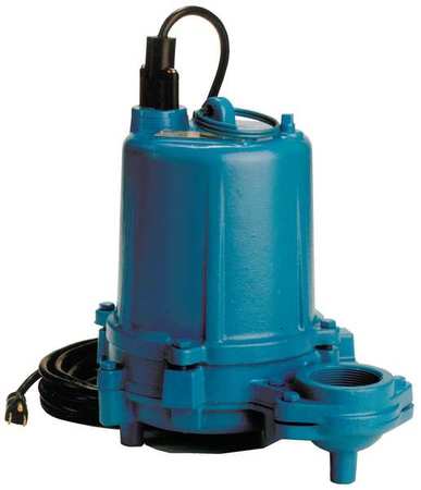Little Giant Pump Submersible Effluent Pump, 1/2 HP, 15A 620219