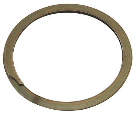 Zoro Select Internal Retaining Ring, Steel, Oil Finish, 7/8 in Bore Dia., 10 PK WHM-87