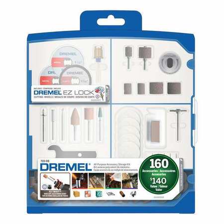 Dremel All Purpose Dremel Accessory Set, 160 Pc 710-08