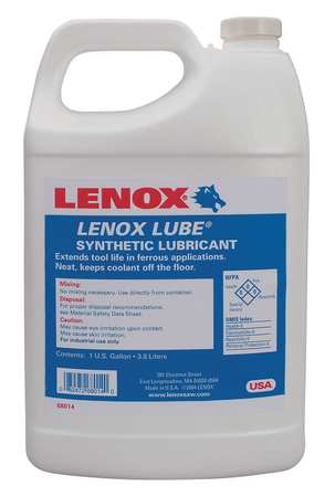 LENOX Cutting Oil, 1 gal, Can 68014