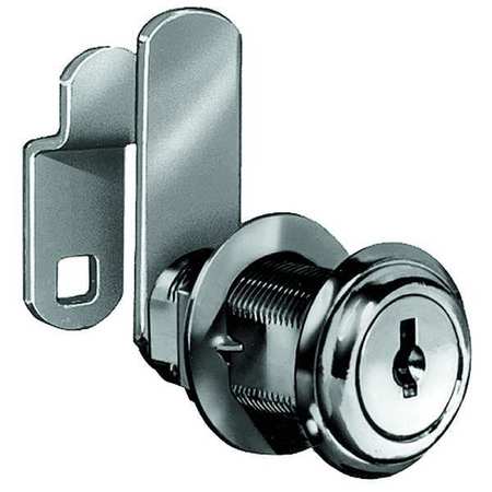 Compx National Disc Tumbler Keyed Cam Lock, Keyed Alike, C205A Key, For Material Thickness 7/8 in C8053-C205A-14A