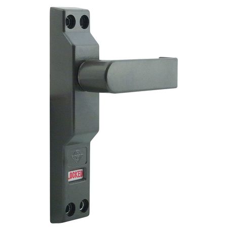 ADAMS RITE Deadbolt, HD, Satin Chrome 4550L-01-121