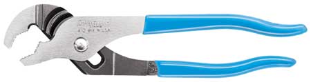 CHANNELLOCK 6 1/2 in V-Jaw Tongue and Groove Plier, Serrated 412