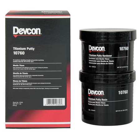 DEVCON Gray Putty, 1 lb. Can 10760