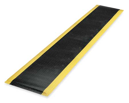 NOTRAX 60 ft. L x Vinyl Surface With Dense Closed PVC Foam Base, 9/16" Thick 479C0036YB60