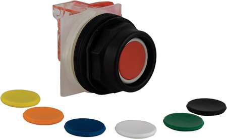 SCHNEIDER ELECTRIC Non-Illuminated Push Button, 30 mm, 1NO/1NC, Universal 9001SKR2UH13