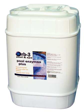 ORB-3 Concentrated Pool Enzymes, 5 gal. M411-000-5G