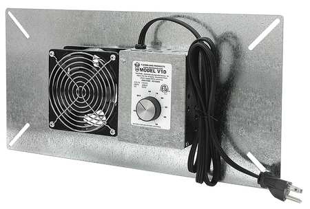 Tjernlund Products 110 cfm Crawl Space Fan, Plug-in V1D