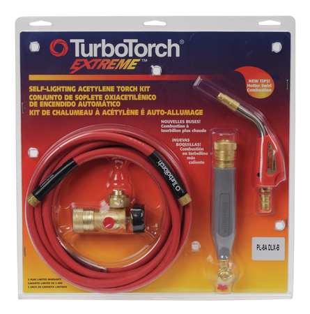 TURBOTORCH Torch Kit, PL-8ADLX-B Series, Acetylene 0386-0835