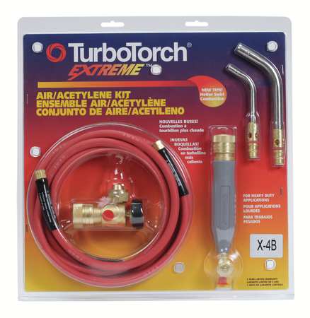 TURBOTORCH Torch Kit, X-4B Series, Acetylene 0386-0336