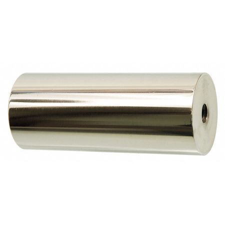 Zoro Select Round Standoffs, 1/4"-20 Thrd Sz, 4 in Bd L, 18-8 Stainless Steel Plain, 1/2 in OD, 2 PK ZA0136-SS32