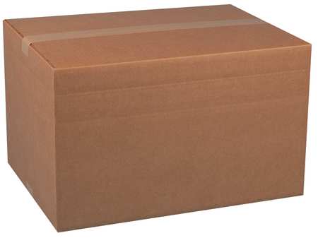 Zoro Select Multidepth Shipping Carton, Brown, Single 5GMN7