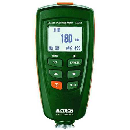 Extech Coating Thickness Tester, Electronic CG204