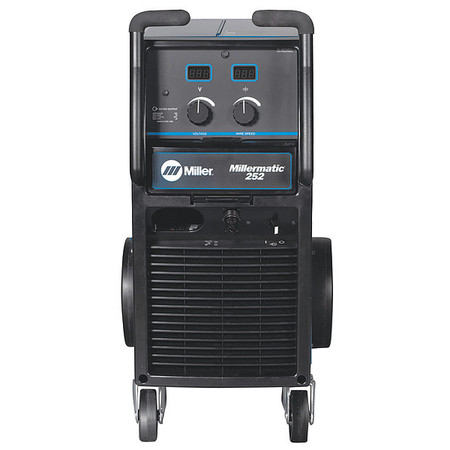 Miller Electric MIG Welder, Millermatic 252 w/Spool, 1, 208/240V AC, 30 to 300A DC, 60%/40% 951066