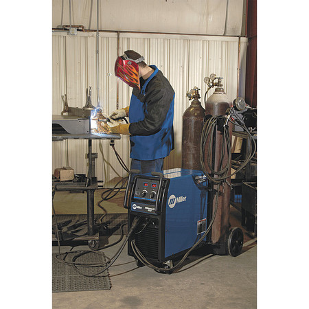 Miller Electric MIG Welder, Millermatic 252 w/Spool, 1, 208/240V AC, 30 to 300A DC, 60%/40% 951066