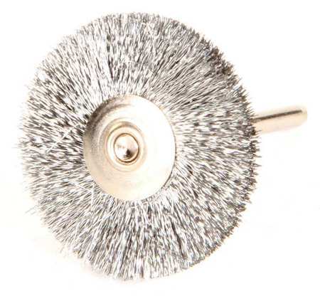 WEILER Miniature Wheel Brush, Crimped Wire 91215