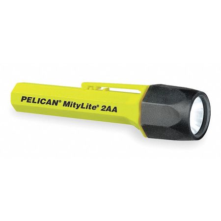 Pelican Yellow No Xenon Industrial Handheld Flashlight, 11 lm 2300-010-245-G
