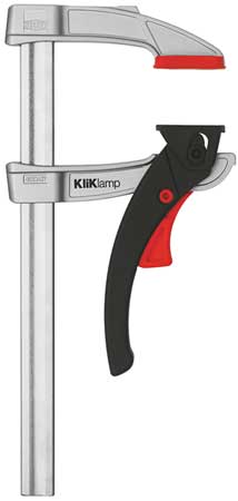 Bessey 4 in Bar Clamp, Glass Filled Nylon Handle and 3 in Throat Depth KLI3.004