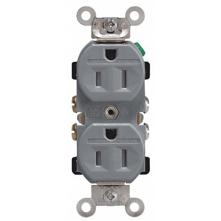 LEVITON Receptacle TWR15-GY