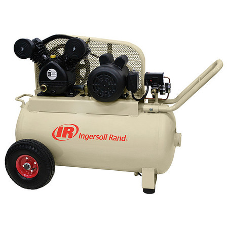 Ingersoll-Rand Portable Air Compressor, 20gal, Horizontal P1.5IU-A9-H Horizontal Garage Mate