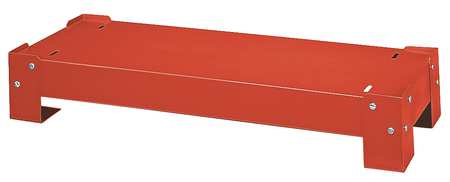 DURHAM MFG Base for Bin Storage Unit, D 12 1/4, Red 364-17