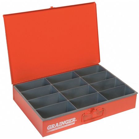 Durham Mfg Compartment Drawer with 12 compartments, Steel 115-17-S1158