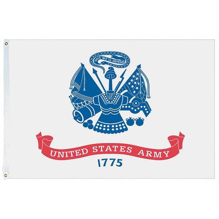 NYLGLO US Army Flag, 5x8 Ft, Nylon 600