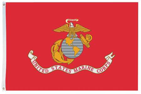 NYLGLO US Marine Corps, 4x6 Ft, Nylon 439007