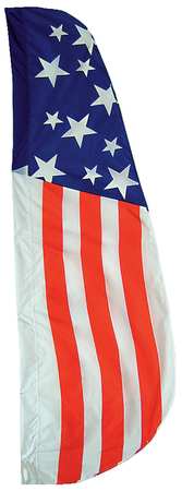 Annin Flagmakers US Feather Flag, 2x8 Ft, Nylon 925