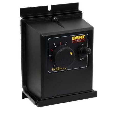 Dart Controls DC Speed Control, 90/180VDC, 3A, NEMA 4/12 15DVE