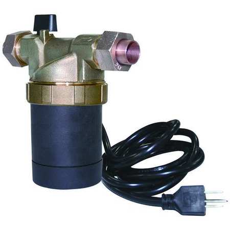 Goulds Water Technology Hot Water Circulating Pump, 1/150 hp, 100 to 240, 1 Phase, Union Connection E1-BCUFNRNW-01