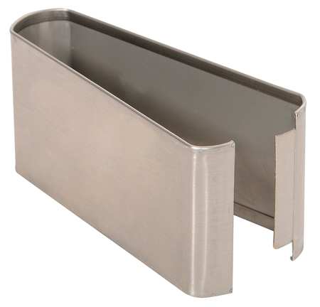 Asi Global Partitions 3" x 6" Shoe Stainless Steel Split for Steel Partition 40-8260063S