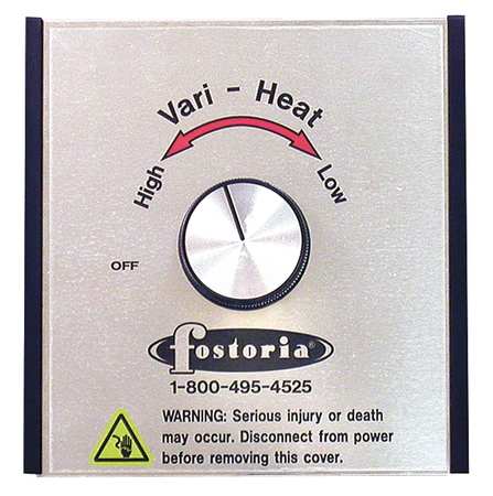 FOSTORIA Variable Heat Controller, 7 In. W, 5 In. D VHC-15