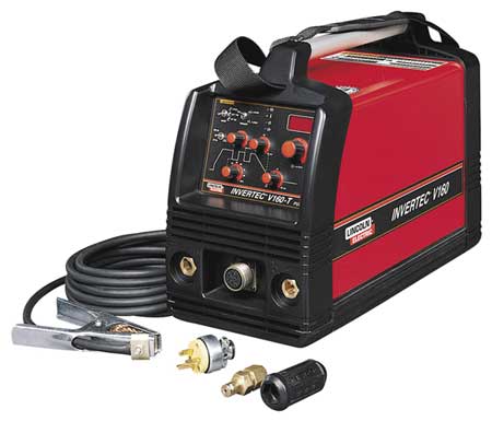 Lincoln Electric Tig Welder, Invertec(R) V160-T Series, 115/230V AC, 160 Max. Output Amps, 90A @ 13.6V Rated Output K1845-1