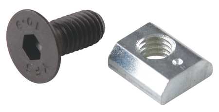 80/20 FHSCS & Standard T-Nut, For 12099, PK6 75-3616-6