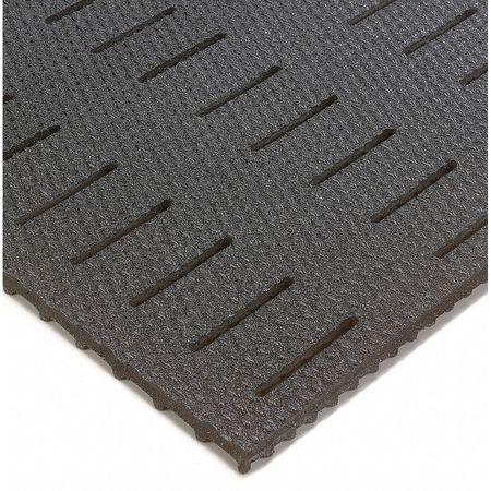 WEARWELL Textured Drainage Slots Drainage Mat 3 Ft W x 5 Ft L, 3/8 In 480