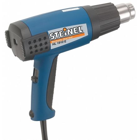 Steinel Heat Gun, Electric Powered, 120VAC, Variable Temp. Setting, 1500 Watt, Pistol Handle HL 1910 Variable Temp Heat Gun