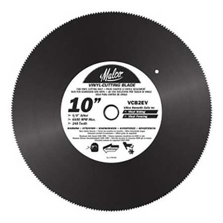 Malco Vinyl Fence Notcher, Louvered Tabs, 9 in, Heat Treated Steel VFN2