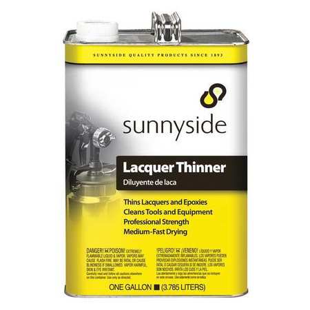 SUNNYSIDE Lacquer Thinner, 1 gal. 457G1